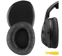 Geekria QuickFit Leatherette Ear Pads for Sennheiser HDR/RS/TR 160/170/ 180 Headphones (No Baseplates)