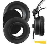 Geekria QuickFit Protein Leather Replacement Ear Pads for Sennheiser HD25-1, HD25-II, HD25SP, HD25SP-II Headphones Earpads,...