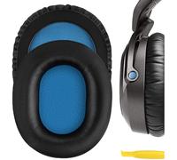Geekria QuickFit Protein Leather Replacement Ear Pads for Sennheiser HD8 DJ Headphones Earpads, Headset Ear Cushion Repair...