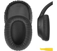 Geekria QuickFit Protein Leather Replacement Ear Pads for Sony WH-CH700N, WH-CH710N, Headphones Ear Cushions, Headset Earpads,...