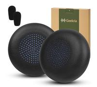 Geekria QuickFit Replacement Ear Pads Compatible with Anker Powerconf H700, H500 Headphones, Ear Cushions (Black)