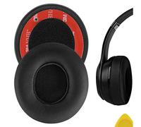 Geekria QuickFit Replacement Ear Pads Compatible with Beats Solo 2 Wireless (B0534) (Not Compatible with Beats Solo2Wired) On-Ear Headphones Ear Cushions (Black)