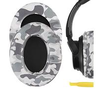 Geekria QuickFit Replacement Ear Pads Compatible with Sony WH-CH700N, WH-CH710N, WH-CH720N Headphones, Ear Cushions (Camo)