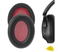 Geekria QuickFit Replacement Ear Pads for 1MORE SonoFlow Headphones, Ear Cushions (Black)