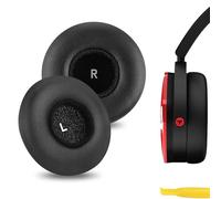 Geekria QuickFit Replacement Ear Pads for AKG Y50/ Y50BT/ Y55/ K618/ K619 (Not Suitable for AKG Y500) Headphones Ear Cushions, Repair Parts with Video Guide (Black)