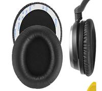 Geekria QuickFit Replacement Ear Pads for Audio-Technica ATH-ANC7, ANC9 Headphones, Ear Cushions (Black)