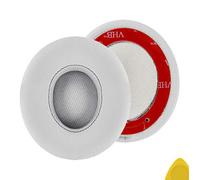 Geekria QuickFit Replacement Ear Pads for Beats Solo 2 (B0534) & Solo 3 (A1796) Wireless On-Ear Headphones, Ear Cushions (Matte Silver)