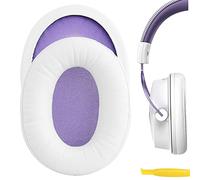 Geekria QuickFit Replacement Ear Pads for HyperX Cloud Alpha/AlphaS/Mix/Alpha Limited Edition Gaming Headphones, Repair Parts (White)