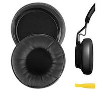 Geekria QuickFit Replacement Ear Pads for Jabra Move / 25h Wireless/Plantronics BackBeat FIT 505 500 On-Ear Bluetooth Headphones, Ear Cushions (Black)