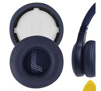 Geekria QuickFit Replacement Ear Pads for JBL LIVE 400BT Headphones Ear Cushions, Repair Parts (Blue)