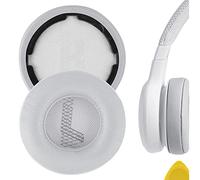 Geekria QuickFit Replacement Ear Pads for JBL LIVE 400BT Headphones Ear Cushions, Repair Parts (Grey)