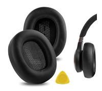 Geekria QuickFit Replacement Ear Pads for JBL Live 650 BTNC, Lifestyle E65BTNC, Duet NC, Live 660 NC, Live 770 NC Ear Cushions, Repair Parts (Black)