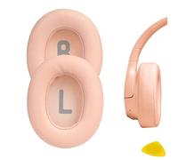Geekria QuickFit Replacement Ear Pads for JBL Tune 700BT/ 750BTNC/ 710BT/ 720BT/ 760NC/ 770NC Wireless Headphones Ear Cushions, Repair Parts (Blush Pink)