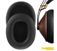 Geekria QuickFit Replacement Ear Pads for Meze 99 Classics, Meze 99 Neo Headphones Ear Cushions, Repair Parts with Video Guide (Black)
