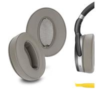 Geekria QuickFit Replacement Ear Pads for Sennheiser HD4.50BT, HD4.50BTNC, HD4.40BT, HD4.30G, HD4.20S, HD458BT, HD450, HD450BT, HD400S, HD350BT Headphones Ear Cushions (Brown)