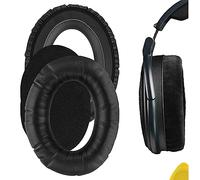 Geekria QuickFit Replacement Ear Pads for Sennheiser HD525, HD535, HD545, HD565, HD580, HD600, HD650, HD660S, HD6XX, HD58X Headphones Ear Cushions, Repair Parts (Black)