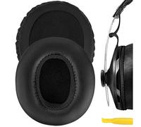 Geekria QuickFit Replacement Ear Pads for Sennheiser Momentum Over-Ear Headphones Ear Cushions, Repair Parts (Black)
