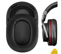 Geekria QuickFit Replacement Ear Pads for SONY MDR-1R, MDR-1RMK2 Headphones Ear Cushions, Headset Earpads, Ear Cups Cover Repair Parts (Black)