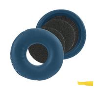 Geekria QuickFit Replacement Ear Pads for Sony MDR-V150 V200 V250 V300 V400 ZX100 ZX110 ZX110NC ZX220BT ZX300 ZX310 ZX330BT Headphones Ear Cushions, Ear Cups Cover Repair Parts (Blue)