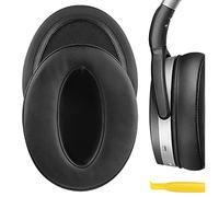 Geekria QuickFit Replacement Soft Ear Pads for Sennheiser HD 4.50BT/ 4.50BTNC/ 4.40BT/ 4.30G/ 4.20S/ 458BT/ 450/ 450BT/ 400S/ 350BT Headphones, Ear Cushions with Video Guide (Black)