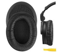 Geekria Replacement Ear Pads Compatible with Sennheiser HD280, HD280-Pro, HD281, HMD280, HMD281 Headphones, Ear Cushions with Video Guide (Black)