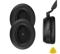 Geekria Replacement Ear Pads Compatible with Sennheiser Momentum 4 Wireless, HDB 630 Over-Ear Headphones Ear Cushions, Repair Parts (Black)