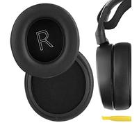Geekria Replacement Ear Pads Compatible with SteelSeries Arctis 1/3/ 5/7/ 7+/ 7P/ 7P+/ 7X/ 9/ 9X, Arctis Pro/Prime Headphones Ear Cushions, Repair Parts (Black)