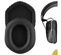 Geekria Replacement Ear Pads Compatible with V-MODA Crossfade Wireless/2/3, M-100, LP, LP2 Headphones, Ear Cushions with Video Guide (Black)
