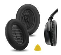 Geekria Replacement Ear Pads for Bose New QuietComfort, QC 45/ 35II/ 35IIGaming/ QC 35/25/ 15/ SE, AE 2/2i/2w, SoundTrue, SoundLink AE2 Headphones, Ear Cushions with Video Guide (Black)