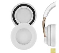 Geekria Replacement Ear Pads for Corsair VirtuosoRGB/VirtuosoWirelessSE/VirtuosoWirelessXT Headphones Ear Cushions, Headset Earpads, Repair Parts (White)