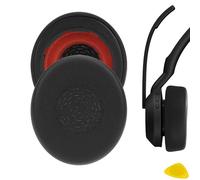 Geekria Replacement Ear Pads for Jabra Evolve2 55/ 55MS/ 55UC/ 55USB Wireless Headphones Ear Cushions, Repair Parts (Black)