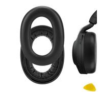 Geekria Replacement Ear Pads for Jabra Evolve2 85 UC/MS (Do Not Fit Elite 85H) Headphones Ear Cushions, Repair Parts (Black)