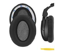Geekria Replacement Ear Pads for Sennheiser HD300 PRO, HMD300 PRO (Do Not Fit HD 300) Headphones Ear Cushions, Repair Parts (Black)