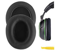 Geekria Replacement Ear Pads for Turtle Beach Stealth 500X/ Stealth XP200, Call of Duty Black Ops II KILO, Tango, X-Ray, Ghosts Ear Force Shadow, Phantom Gaming Headphones (Black)