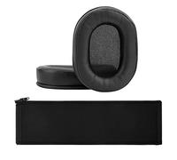 Geekria Replacement Earpads and Headband Cover Set Compatible with ATH-MSR7/ ATH-MSR7NC/ ATH-MSR7BK/ ATH-MSR7GM Headphones, Repair Parts (Black)