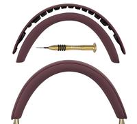 Geekria Sheepskin Headband Pad Compatible with Bowers & Wilkins Px8/ Px7 S2/ Px7 S2e (Not Compatible with Px7/ Px7 S3) Headphones, Replacement Band Repair Part (Royal Burgundy)