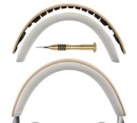 Geekria Sheepskin Headband Pad Compatible with Bowers & Wilkins Px8/ Px7S2/ Px7S2e (Not Compatible with Px7/ Px7S3) Headphones, Replacement Band Repair Part (Tan)