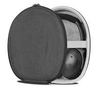 Geekria Shield Case Compatible with Grado SR325e, SR225x, SR125, SR80, SR60, PS2000e and More, Replacement Protective Hard Shell Travel Carrying Bag with Cable Storage (Grey)