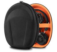 Geekria Shield Case Compatible with Grado SR80X, SR60X, GW100x, SR325e, SR325, SR225i, SR125 and More, Replacement Protective Hard Shell Travel Carrying Bag with Cable Storage (Black)