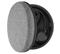 Geekria Shield Case for Jabra Elite 45h, Plantronics Blackwire 3220 | 8 x 7.2 x 2.7-Inch Interior, Crush-Resistant Hard Shell, Soft Interior, Mesh Accessory Pocket, Lay-Flat Travel Storage, Grey