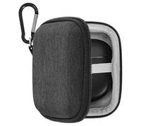 Geekria Shield Earbuds Case Compatible with Bose New QC, QC Ultra, QC Earbuds II, Ultra Open True Wireless Earbuds, Replacement Hard Shell Travel Carrying Bag with Carabiner Clip (Dark Grey)