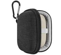 Geekria Shield Earbuds Case Compatible with Sony WF-1000XM6, LinkBuds Open, LinkBuds Fit, WF-1000XM4 True Wireless Earbud, Replacement Hard Shell Travel Carrying Bag with Carabiner Clip