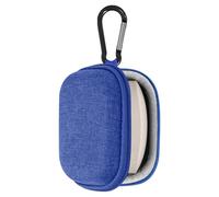 Geekria Shield Earbuds Case Compatible with Sony WF-1000XM6, LinkBuds Open, LinkBuds Fit, WF-1000XM5, WF-1000XM4 True Wireless Earbud, Replacement Hard Shell Travel Carrying Bag (Blue)