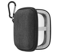 Geekria Shield Earbuds Case Compatible with Soundcore by Anker P41i, P40i, P30i, Liberty 5/5 Pro True Wireless Earbuds, Replacement Hard Shell Travel Carrying Bag (Dark Grey)