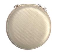 Geekria Shield Earphone Case for In-Ear Headphones Replacement Hard Shell Travel Carrying Bag with Cable Storage Compatible with Bose SoundSport Wireless, SoundSport Pulse Headsets (Gold)
