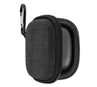 Geekria Shield Hard Shell Carrying Case Compatible with JBL Tune 130NC TWS, Live Pro 2 TWS, Tune 230NC TWS, Tune Flex, Vibe 200TWS, EVA Travel Case with Mesh Pocket & Carabiner, Dark Grey