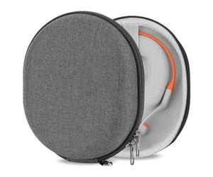 Geekria Shield Headphones Case Compatible with AfterShokz OpenRun Mini, Air, OpenRun Pro, OpenComm, OpenMove, Replacement Hard Shell Travel Carrying Bag with Cable Storage