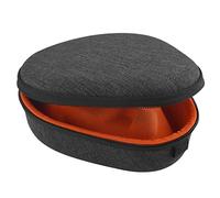 Geekria Shield Headphones Case Compatible with AfterShokz Shokz OpenRun Mini/Pro, Air, OpenRun, OpenComm, Replacement Hard Shell Travel Carrying Bag with Cable Storage (Dark Grey)