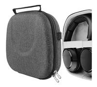 Geekria Shield Headphones Case Compatible with Arctis Nova 3X/5/Pro Wireless X, Replacement Hard Shell Travel Carrying Bag with Cable Storage (Dark Grey)