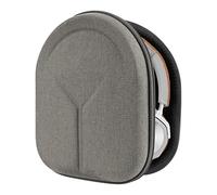 Geekria Shield Headphones Case Compatible with B&O Beoplay HX, H9i, H95, H9 3rd Gen, H8, H7, H6, Portal Gaming, Replacement Hard Shell Travel Carrying Bag with Cable Storage (Gray Brown)